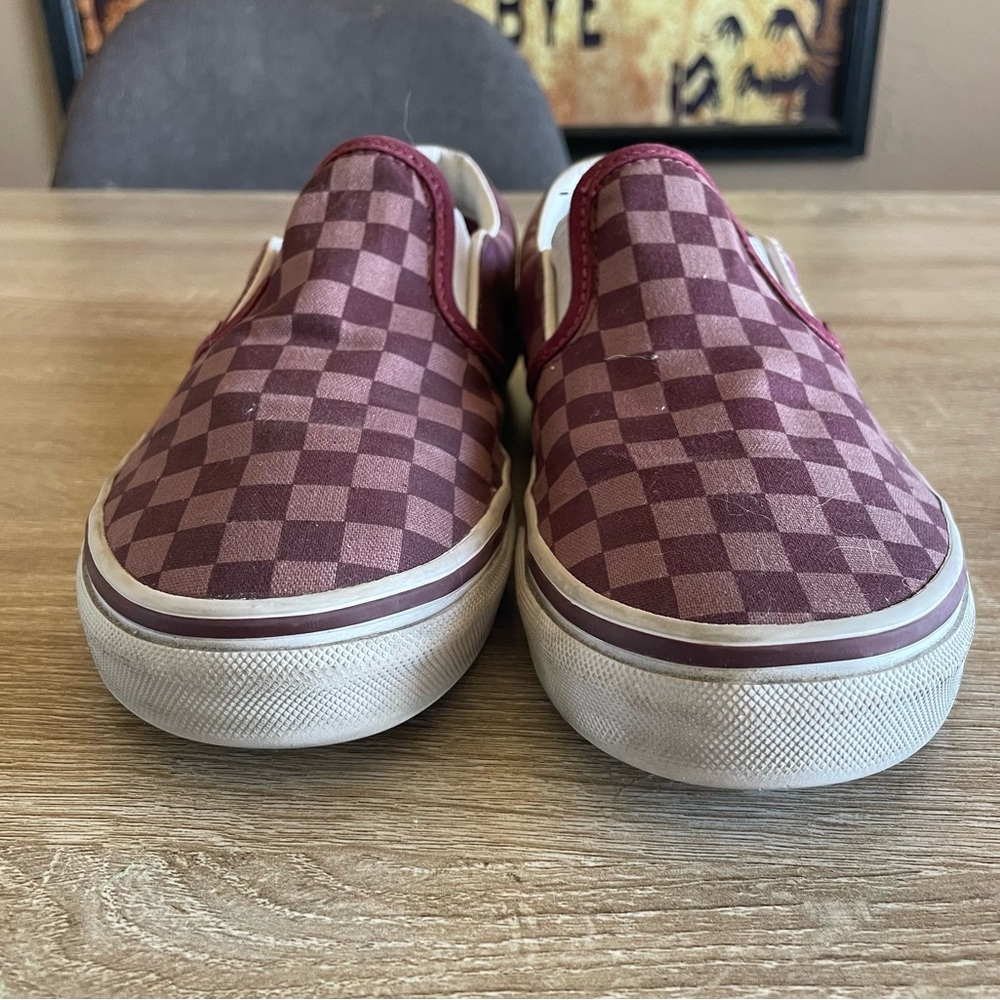 Vans Classic Slip ons checkered and Camo women’s size 6 kids size 4.5 - Picture 4 of 8
